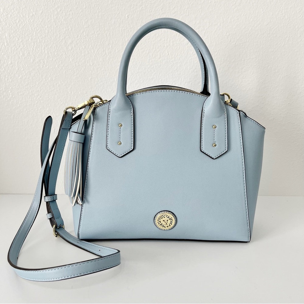 Anne Klein Light Blue Satchel